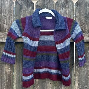 Vintage Y2K Mary-Kate and Ashley Striped Cardigan Sweater 6